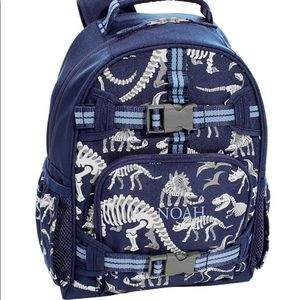 Pottery Barn Dino Bones Glow-in-the-Dark Backpack JACKSON + matching lunch bag